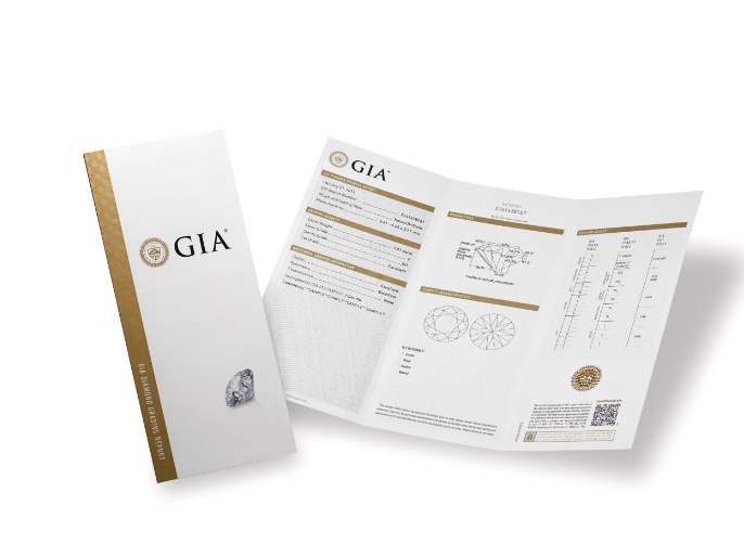 ダイヤモンドの鑑定について | 広島市/福山市の結婚指輪・婚約指輪