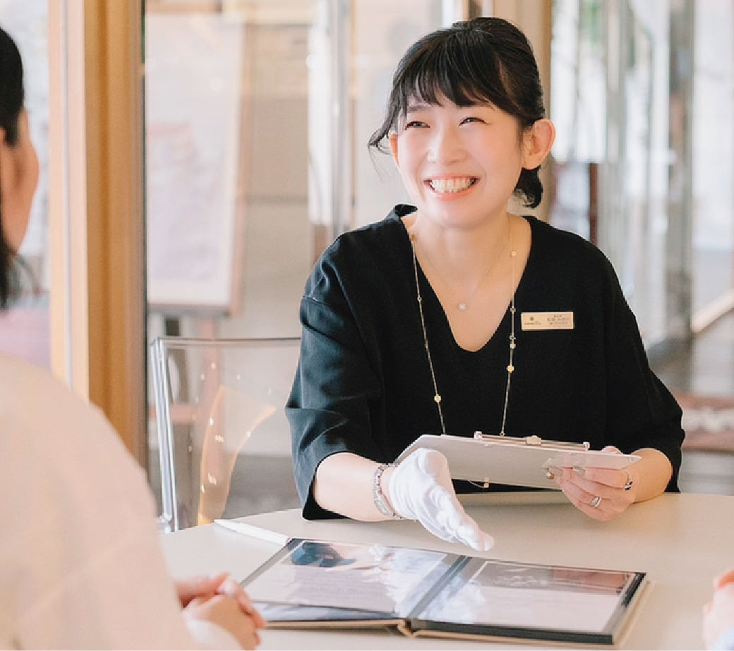 専門知識を持ったコンシェルジュ