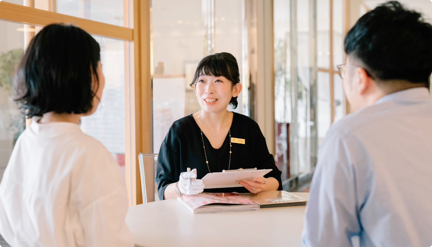 希望をしっかりヒアリング