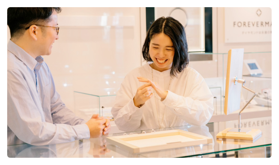 すべてのデザインをご試着可能