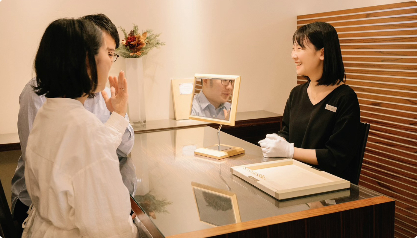 自由にふたりらしくカスタマイズ