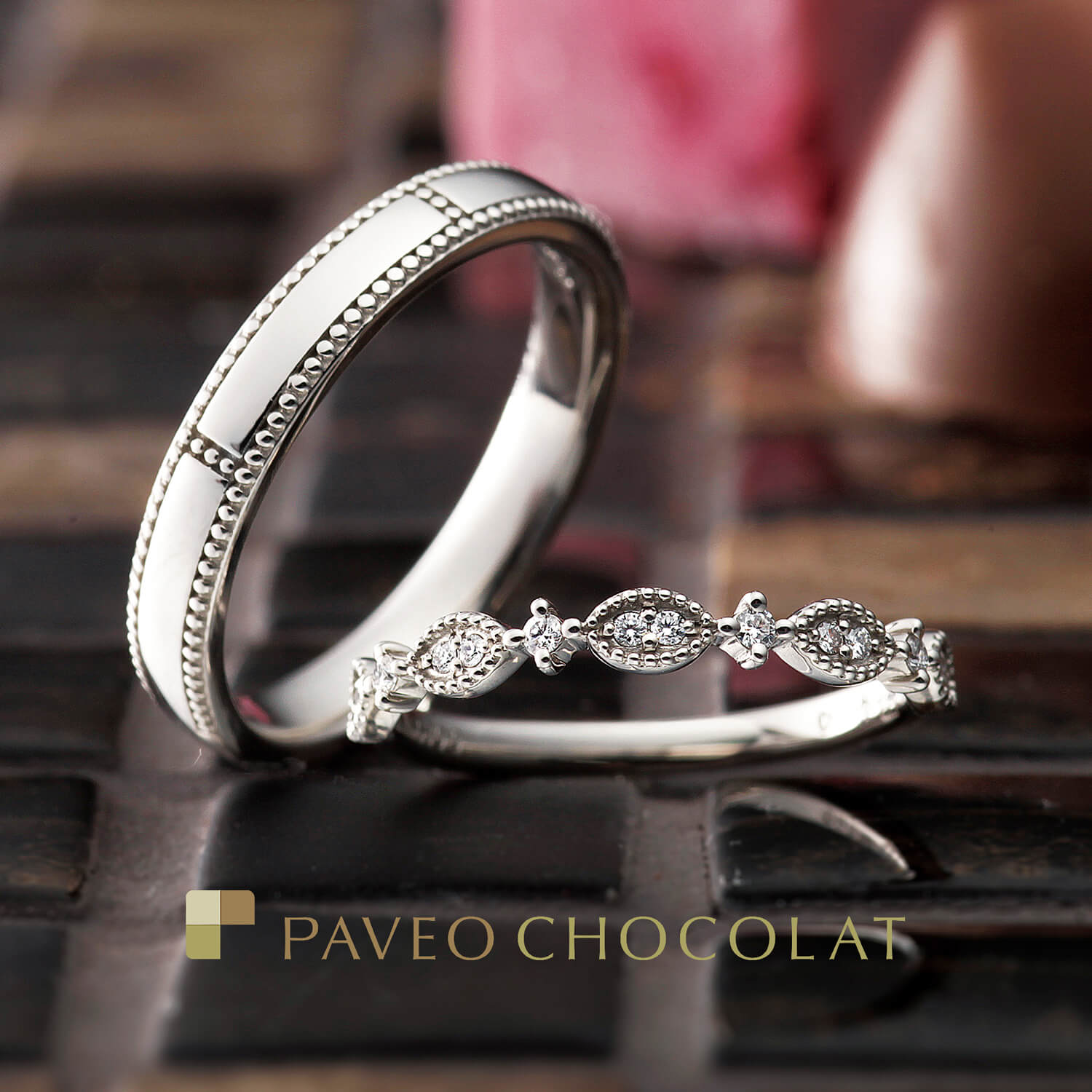 PAVEOCHOCOLATパヴェオショコラの結婚指輪JOIEジョワ