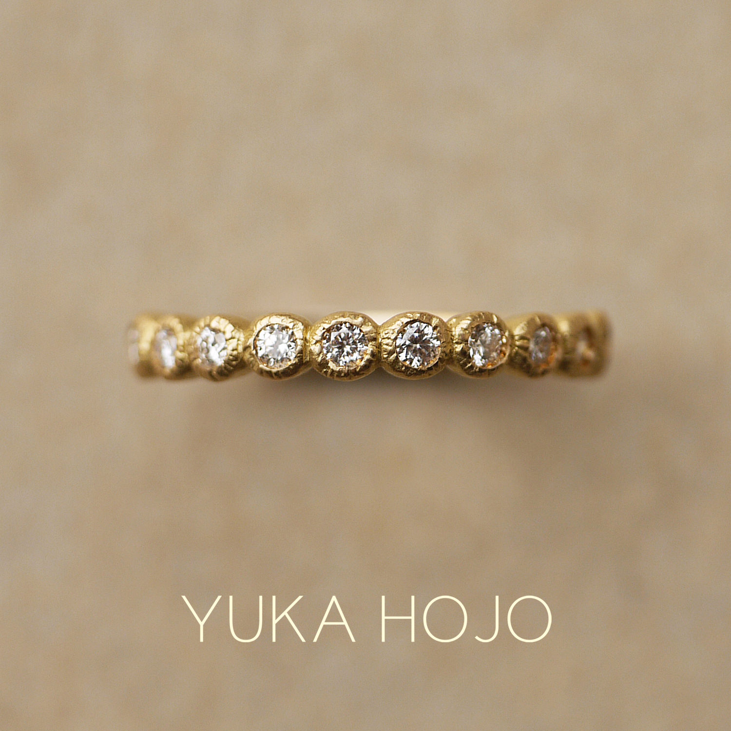 YUKA HOJOユカホウジョウの婚約指輪でエンゲージリング・結婚指輪でマリッジリングのエタニティリングBloomブルーム