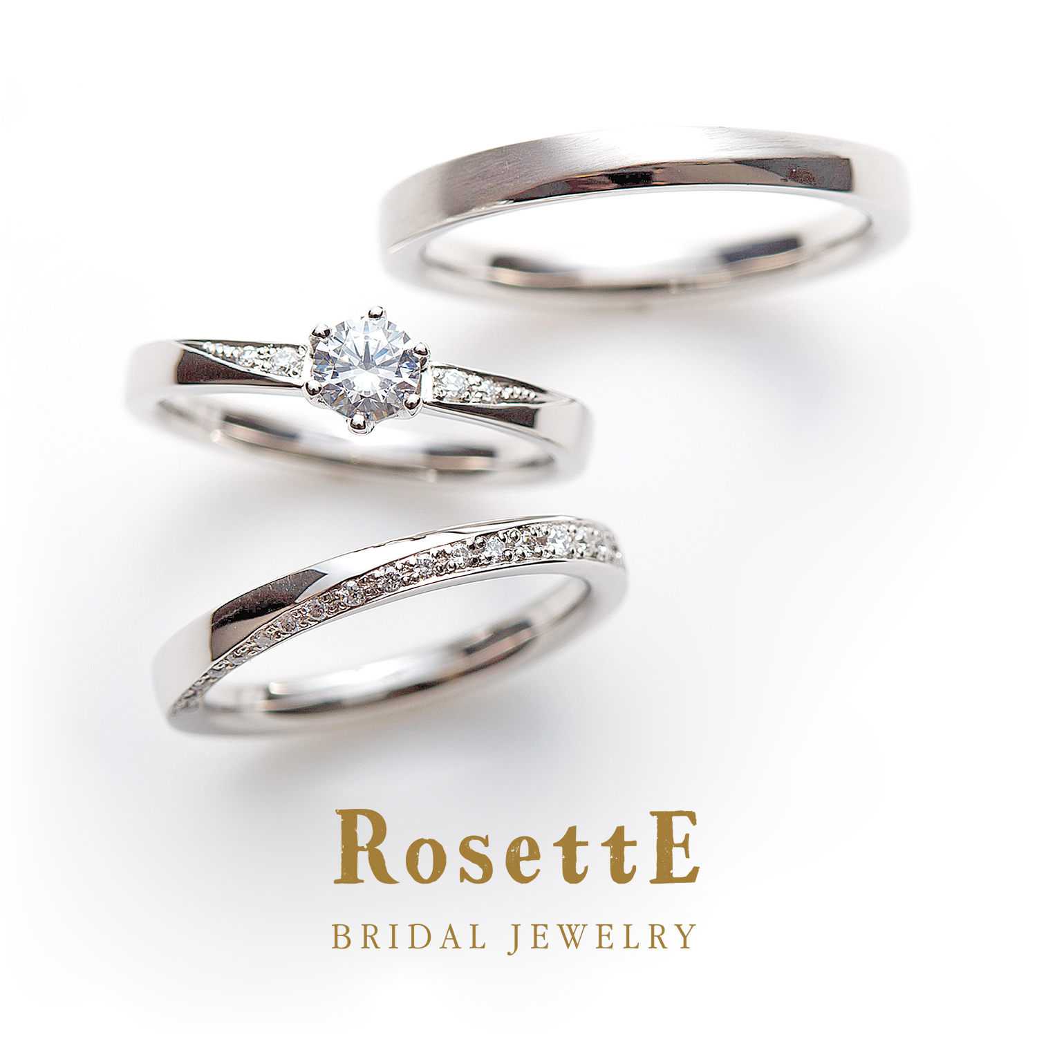 RosettE ロゼットの婚約指輪でエンゲージリングと結婚指輪でマリッジリングの LAKE レイク 湖