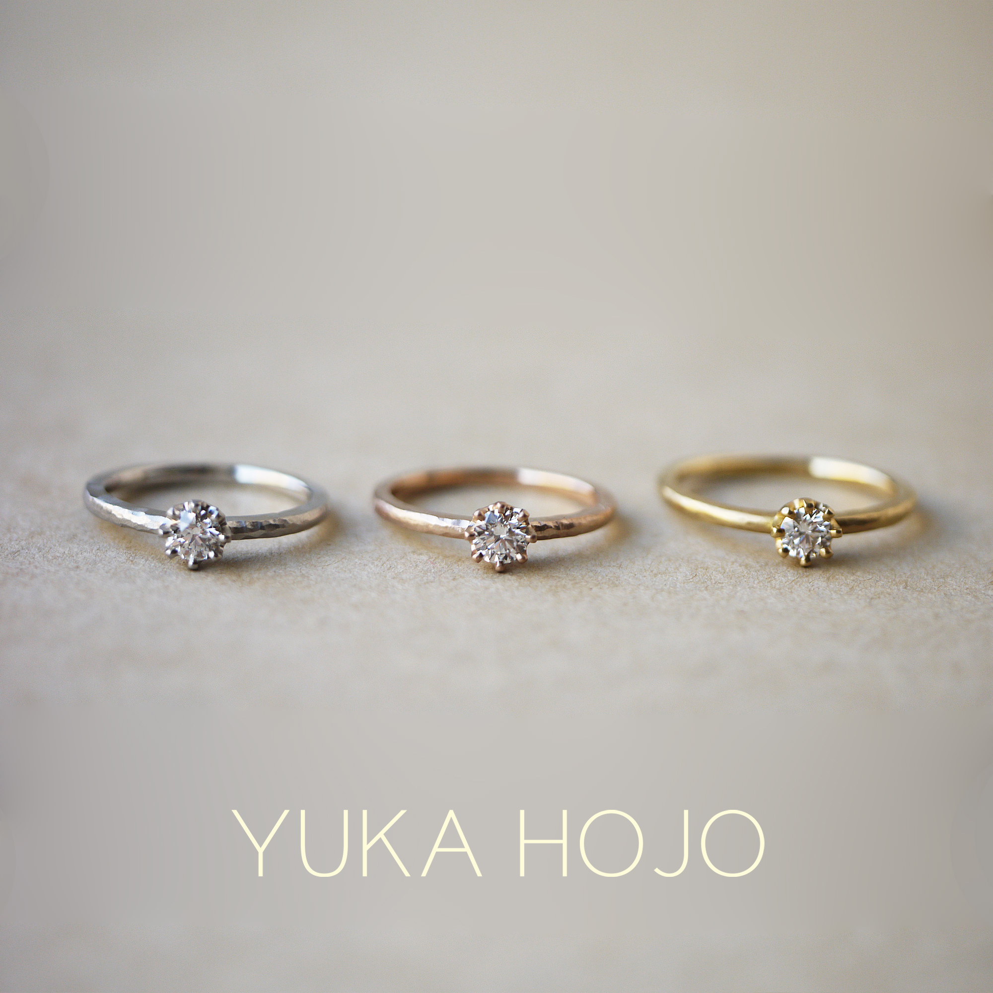 YUKA HOJOユカホウジョウの婚約指輪でエンゲージリングのCapriカプリ