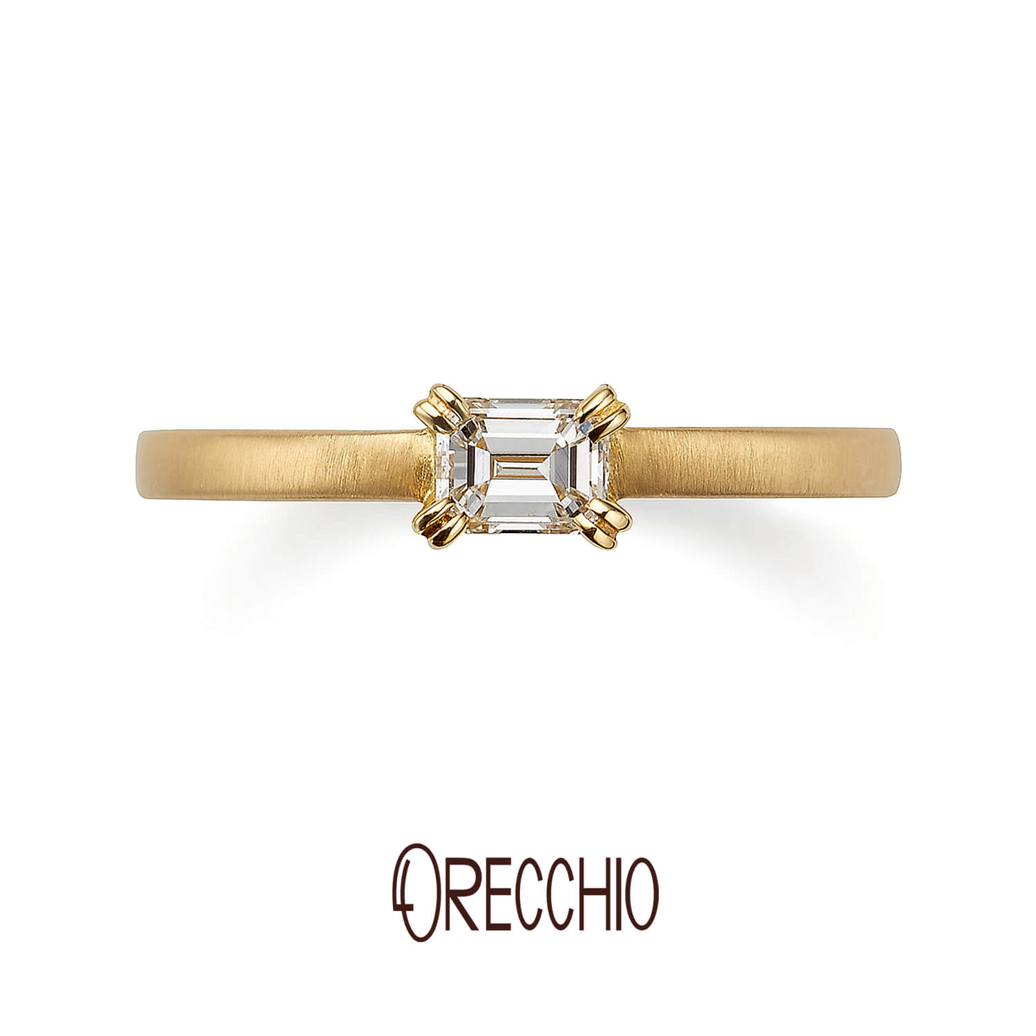 ORECCHIOオレッキオの婚約指輪amanアマンAE-1302