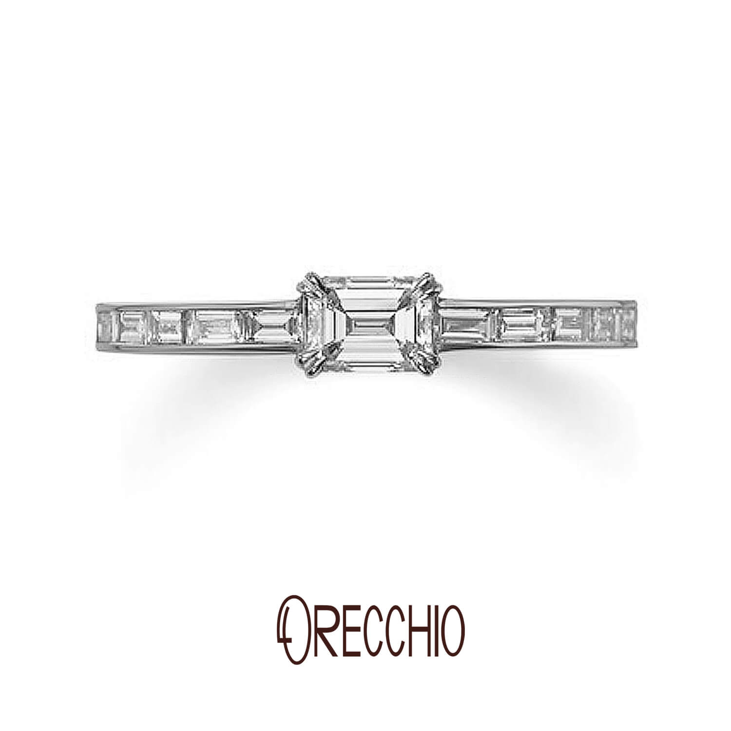 ORECCHIOオレッキオの婚約指輪amanアマンAE-1303