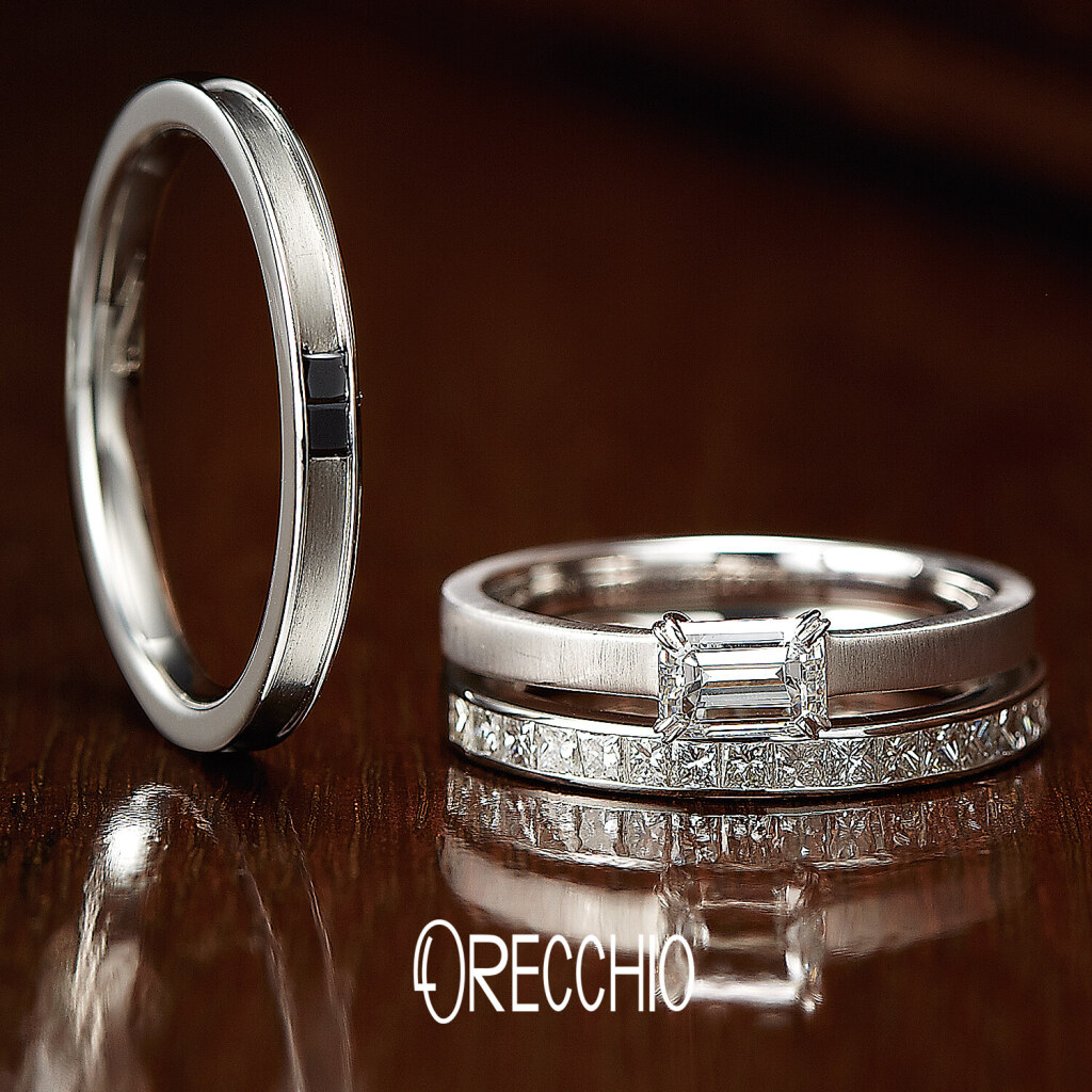 ORECCHIO オレッキオ Pt900 ダイヤモンド アマン リング プラチナ