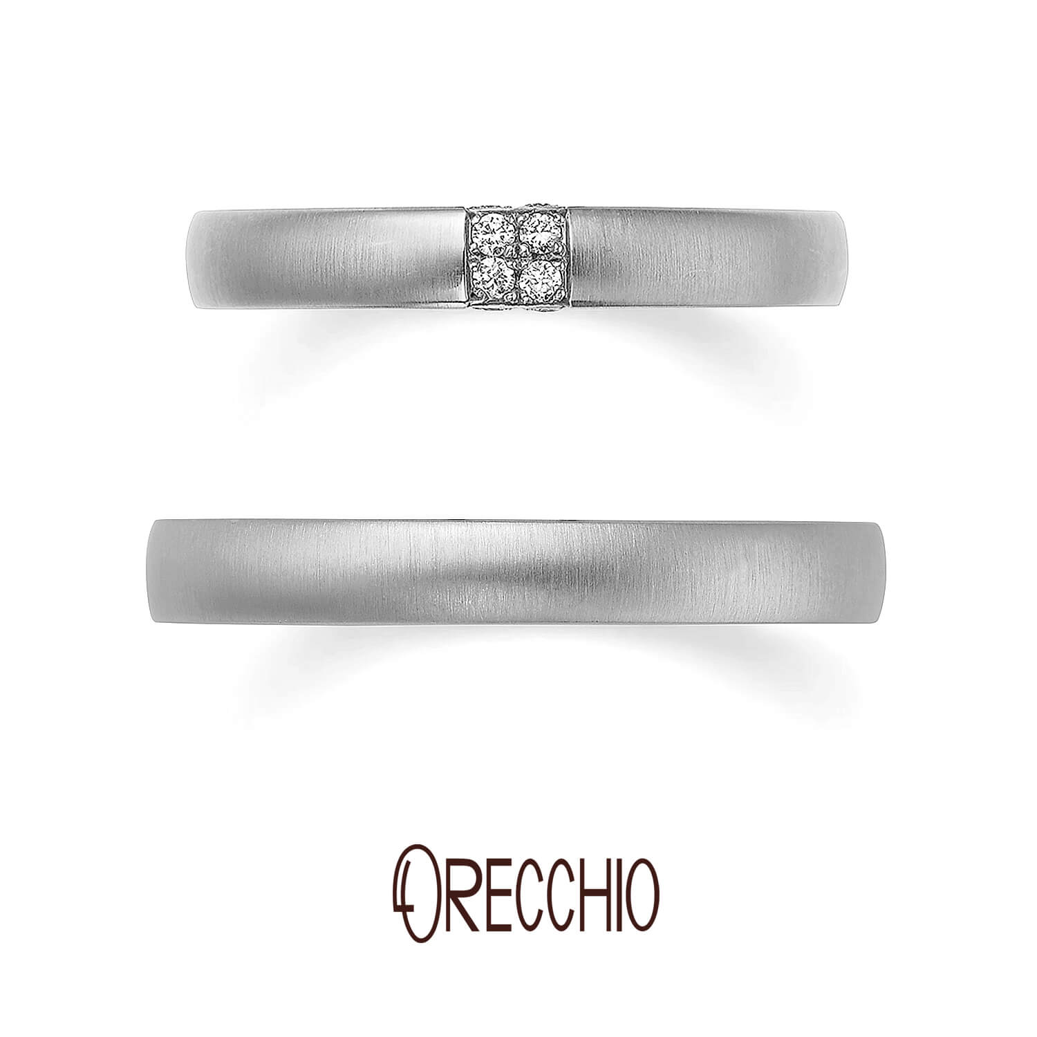 ORECCHIOオレッキオの結婚指輪monacoモナコMM-2004とMM-2003