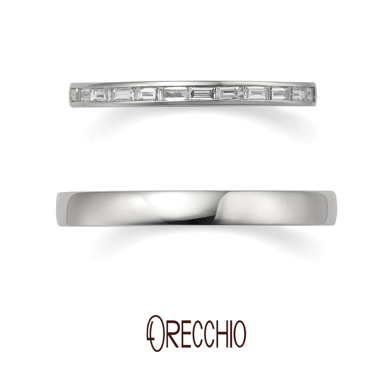ORECCHIOオレッキオの結婚指輪sienaシエナSM-2108とSM-2107