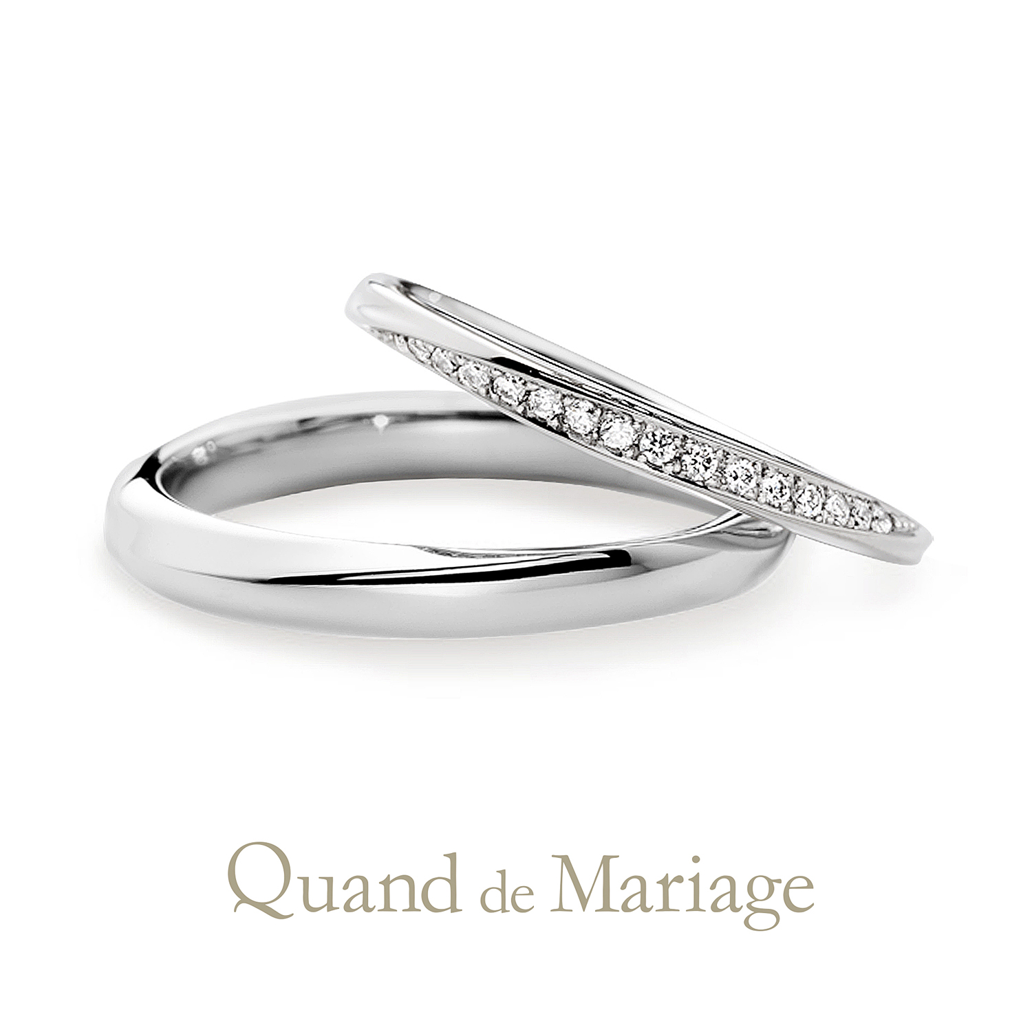 QuanddeMariageのクワンドゥマリアージュの結婚指輪でMarriageringでマリッジリングのAuSoleilのオソレイユ