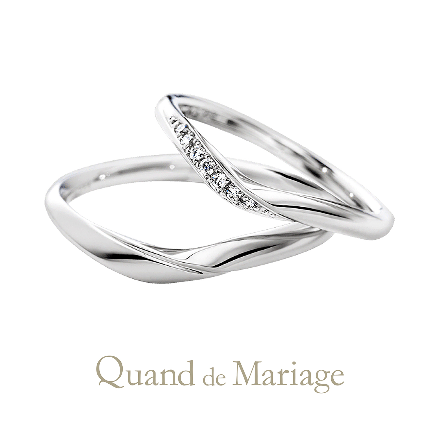 QuanddeMariageのクワンドゥマリアージュの結婚指輪でMarriageringでマリッジリングのSanteのサンテ
