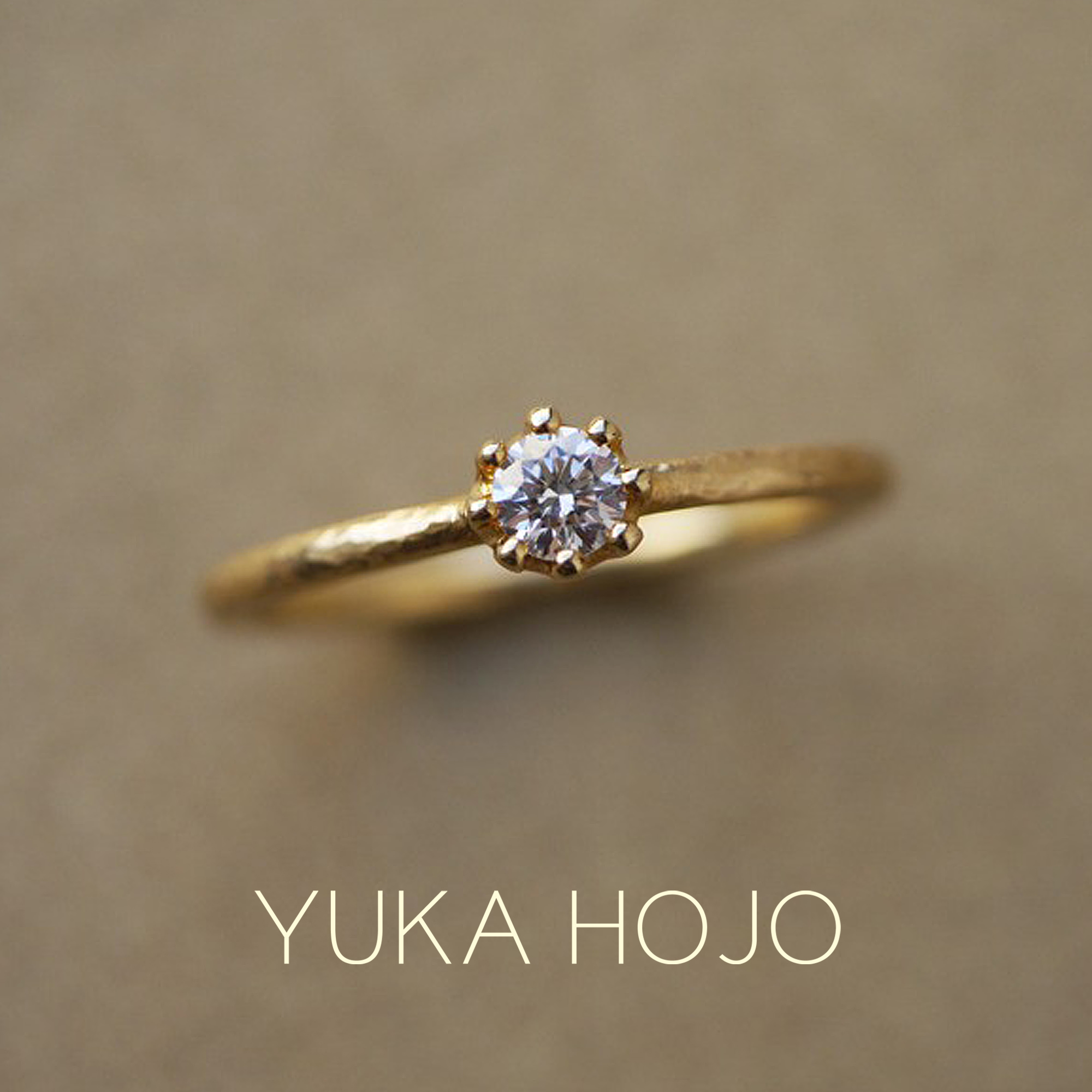 YUKA HOJOユカホウジョウの婚約指輪でエンゲージリングのCapriカプリ