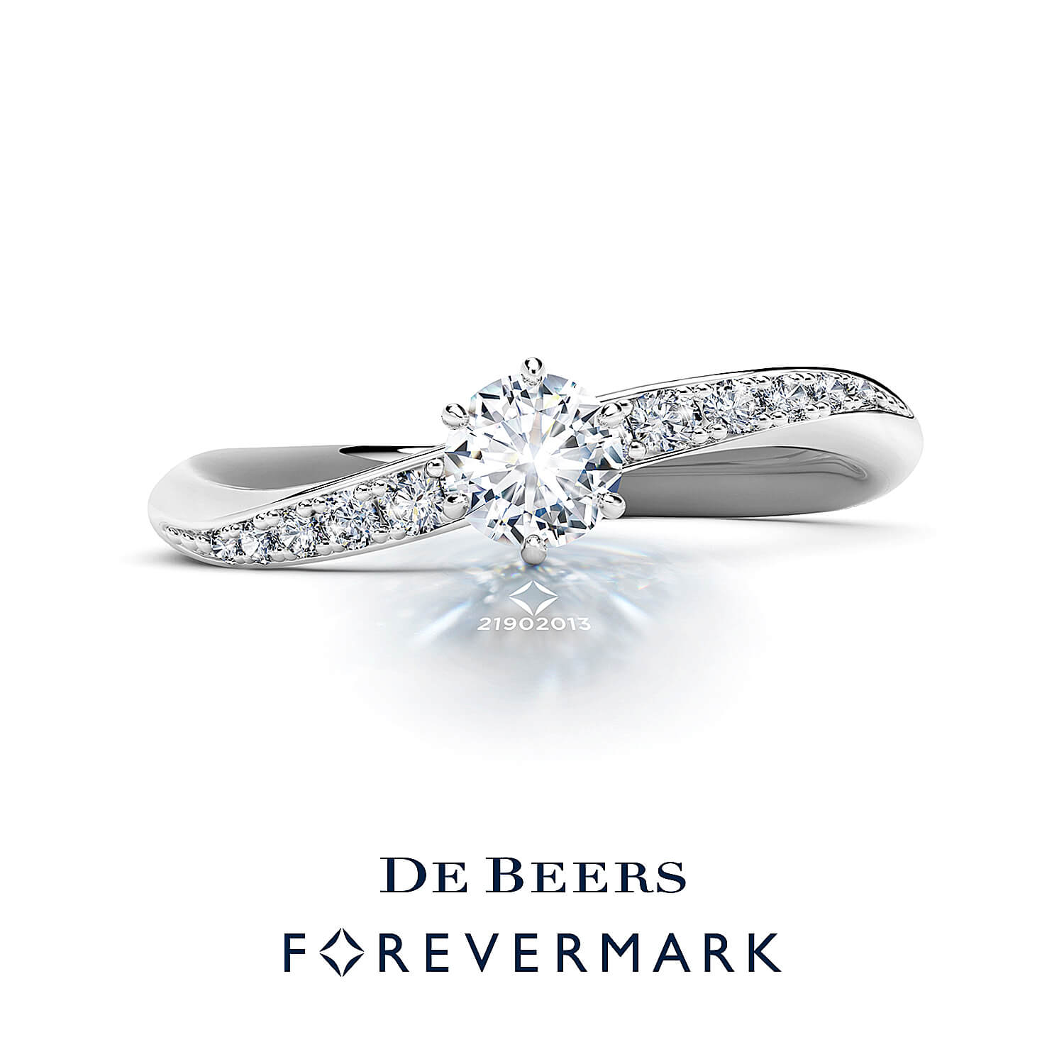 DEBEERSFOREVERMARKデビアスフォーエバーマークの婚約指輪MilkyWayミルキーウェイ