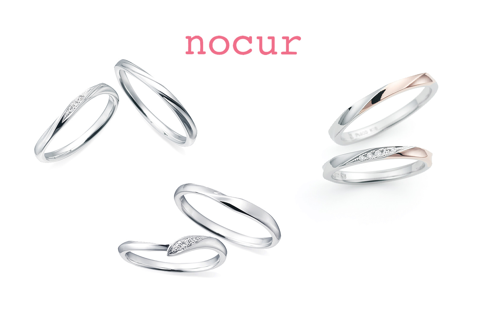 プラチナで10万円台のペア結婚指輪を発見！「nocur」の結婚指輪をご紹介 | 広島市/福山市の結婚指輪・婚約指輪 VANillA(ヴァニラ)