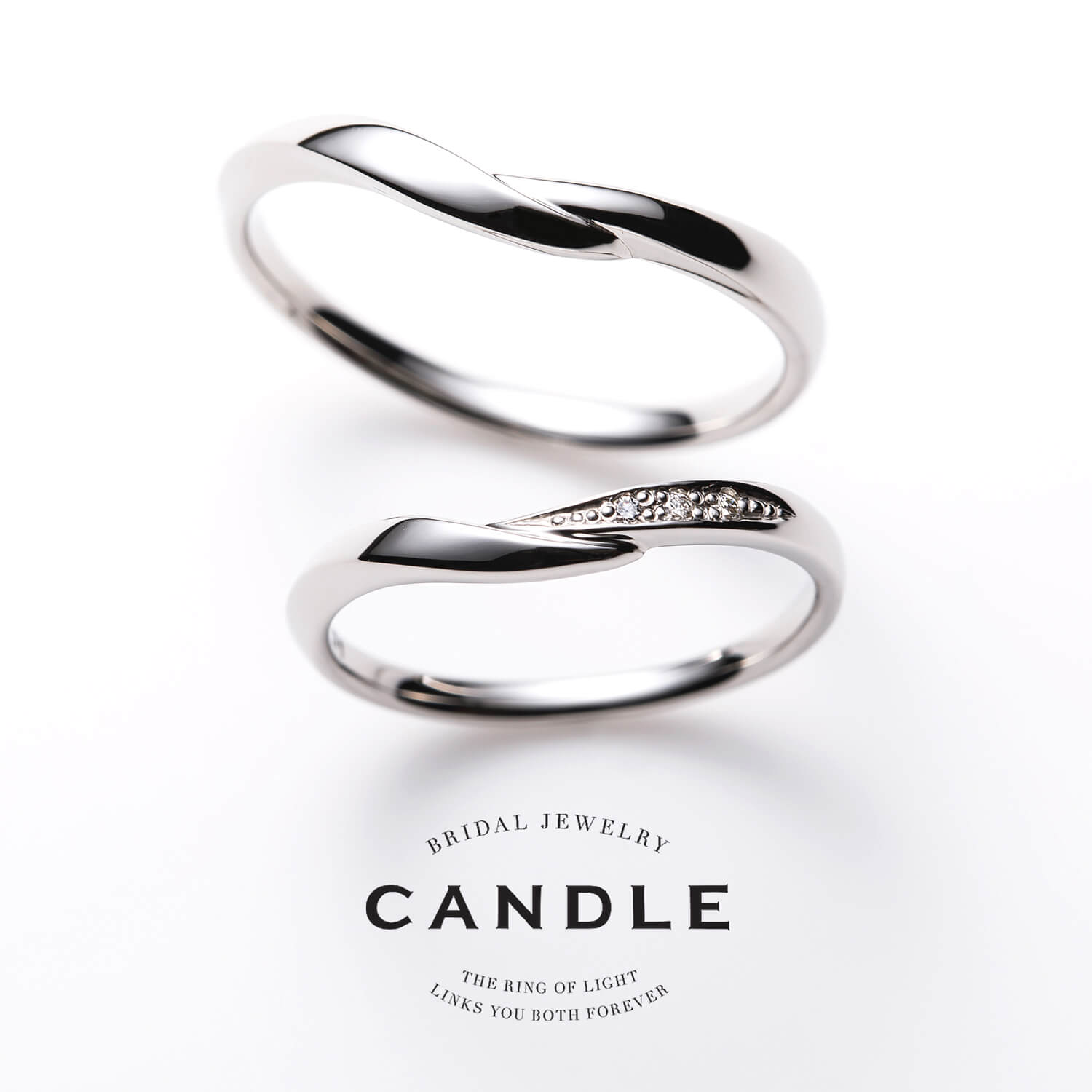 CANDLEキャンドルの結婚指輪Floatingフローティング