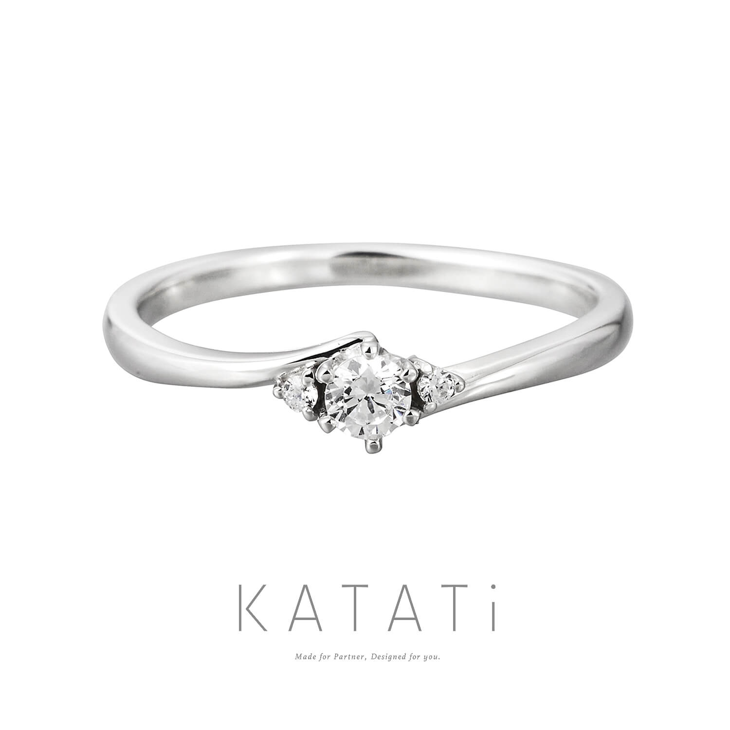 KATATiカタチの婚約指輪MJK-6