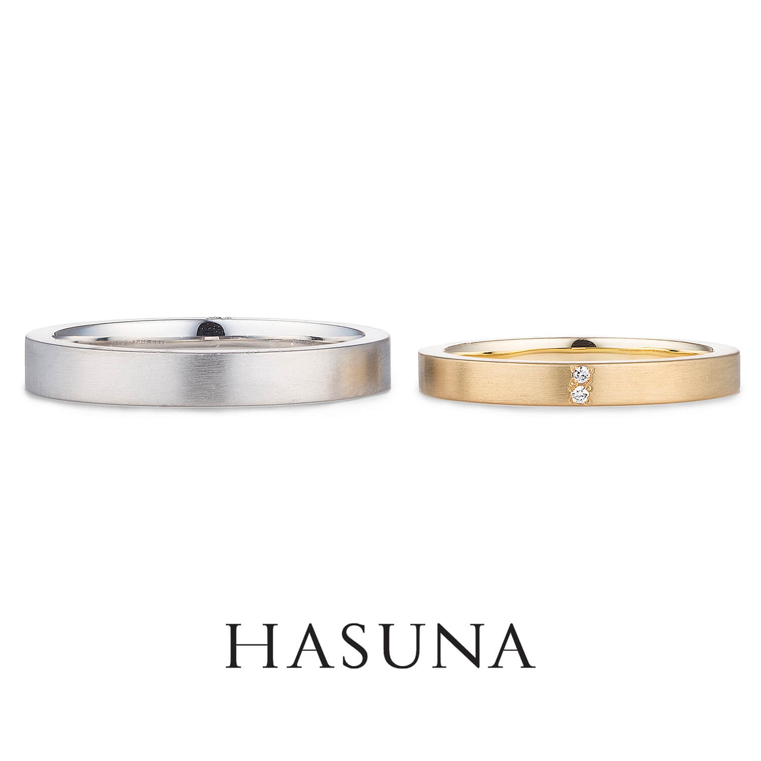 HASUNAハスナの結婚指輪MR27とMR26