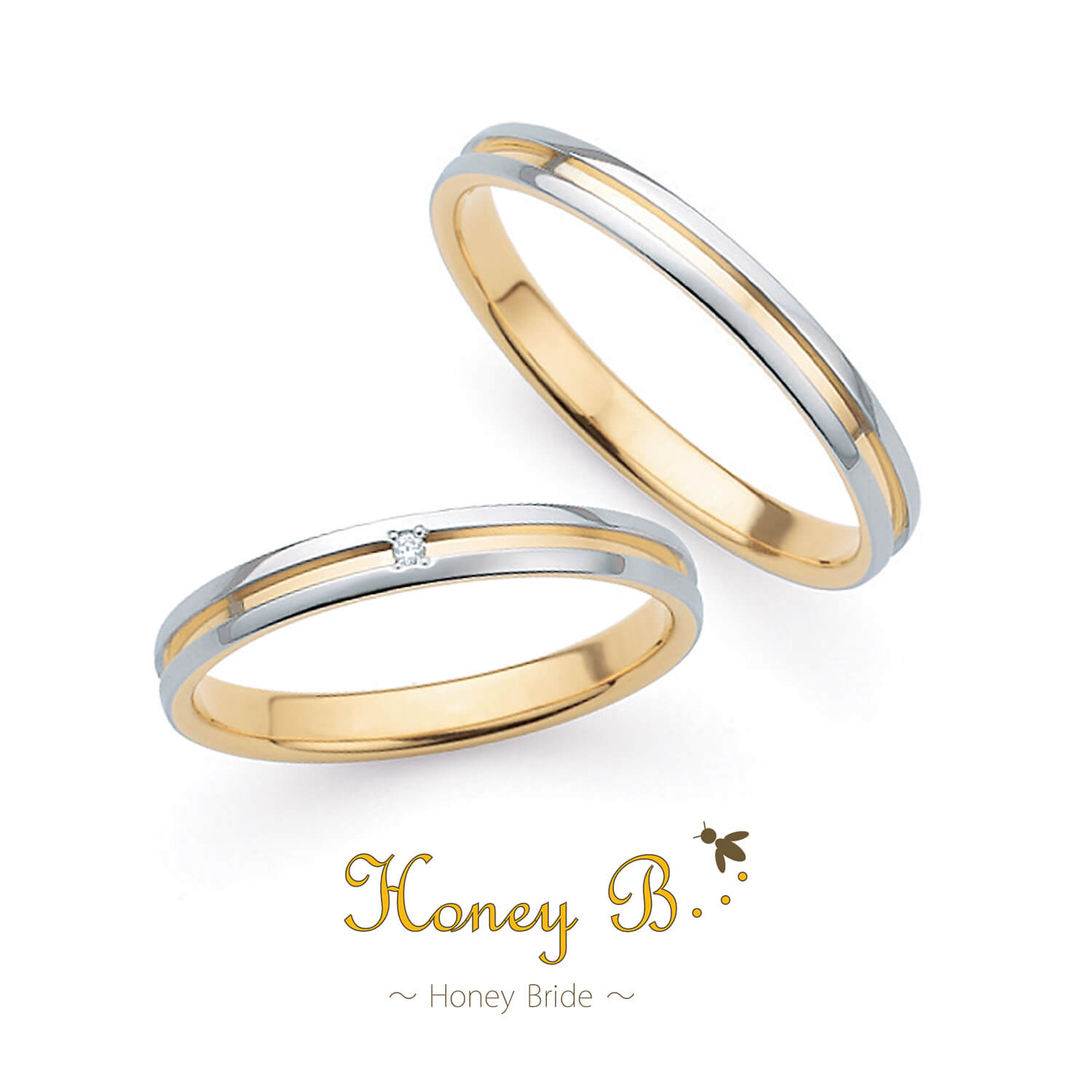 HoneyBrideハニーブライドの結婚指輪Himawariヒマワリ