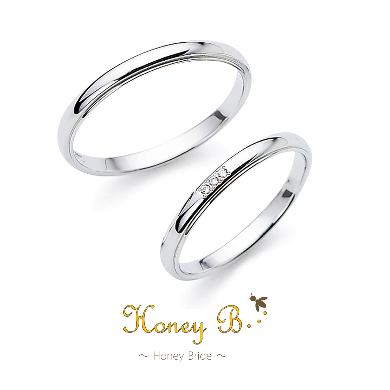 HoneyBrideハニーブライドの結婚指輪Orangeオレンジ
