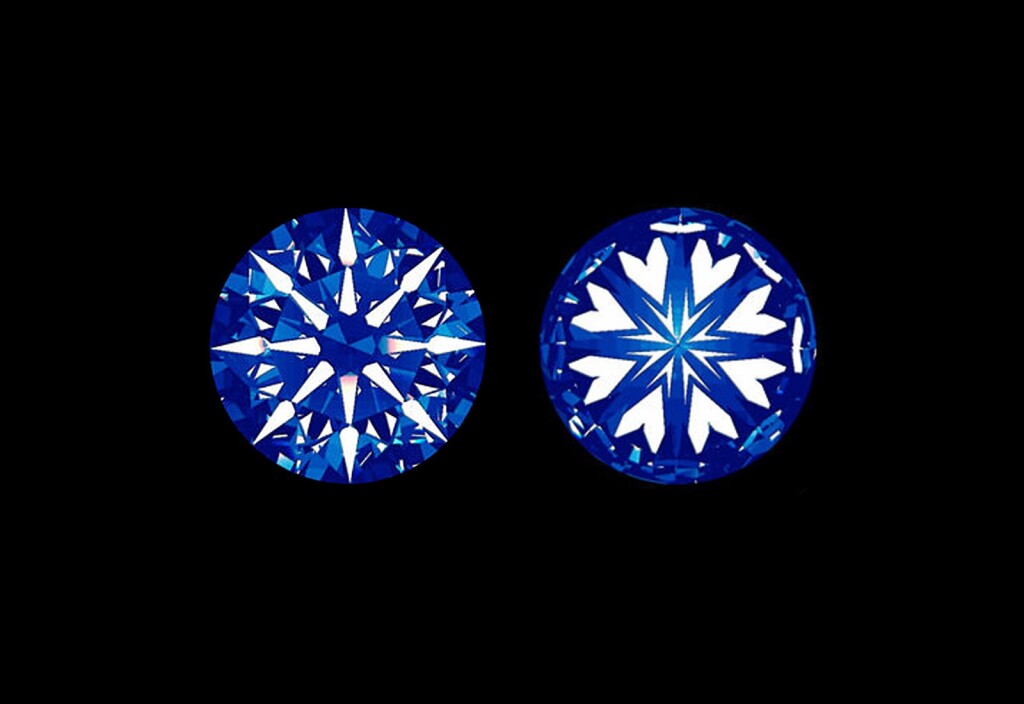 広島県広島市と広島県福山市にある中国エリア最大級のSELECTジュエリーショップヴァニラがご案内する最高品質ダイヤモンドに見えるハート＆キュービッドの模様