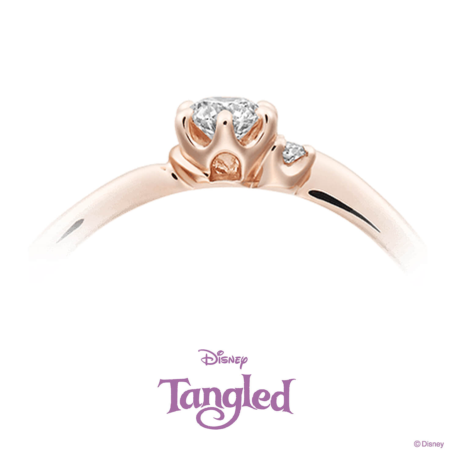 Disneyラプンツェルディズニーラプンツェルの婚約指輪ShiningWorld輝く世界の石座