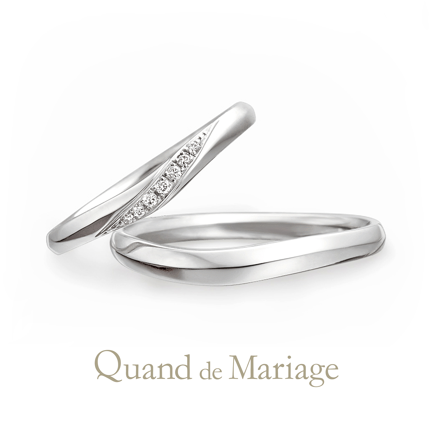 QuanddeMariageのクワンドゥマリアージュの結婚指輪でMarriageringでマリッジリングのRaffineのラフィネ