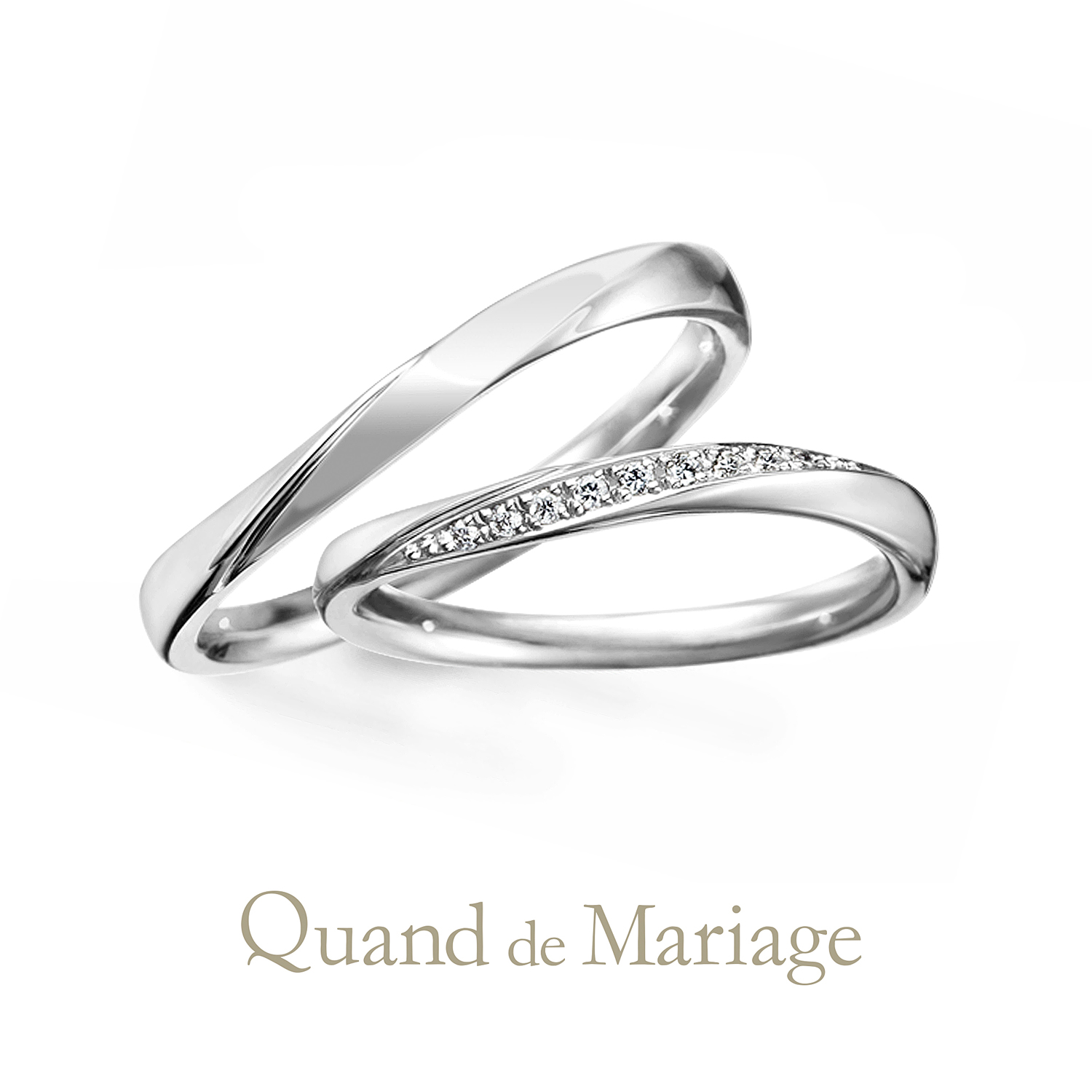 QuanddeMariageのクワンドゥマリアージュの結婚指輪でMarriageringでマリッジリングのToujoursensembleのトゥジュールアンサンブル