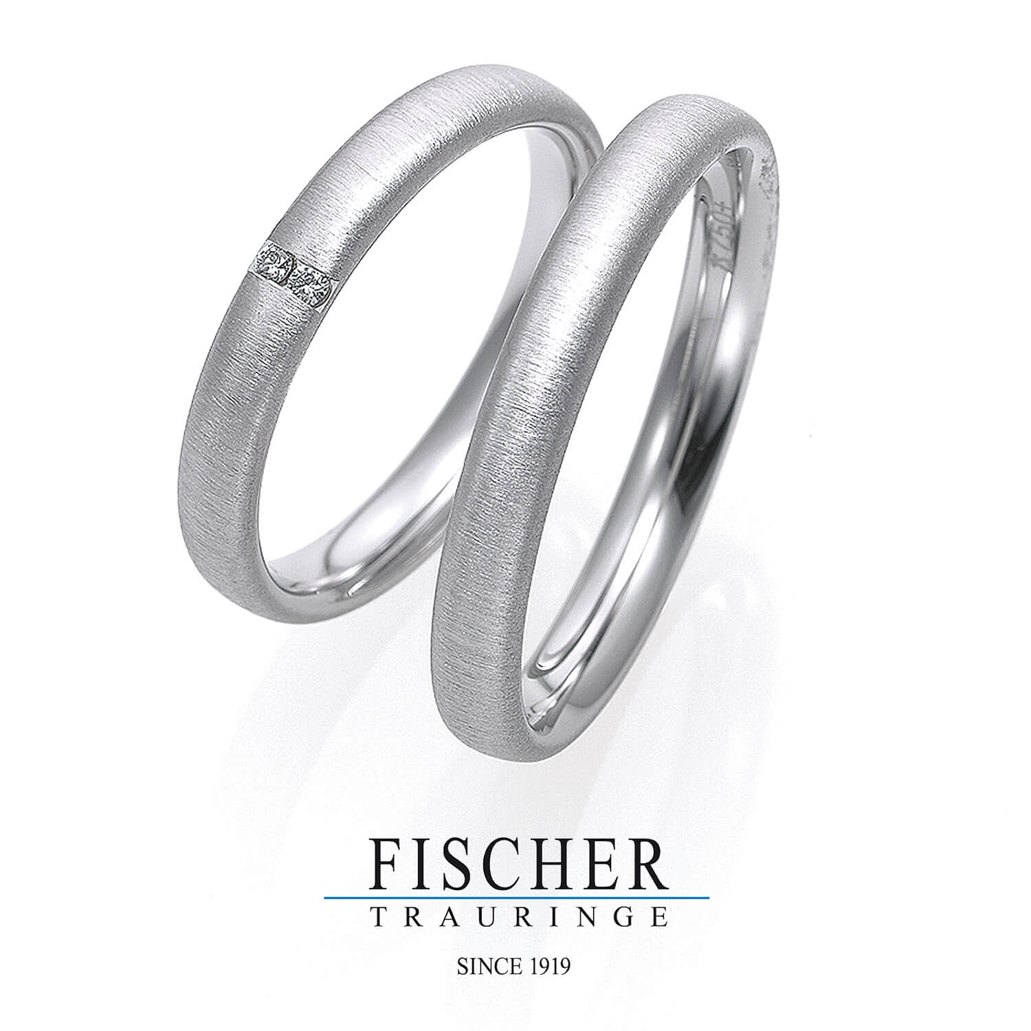FISCHERフィッシャーの結婚指輪でWeddingRingウェディングリング9750383-030と9650383-030