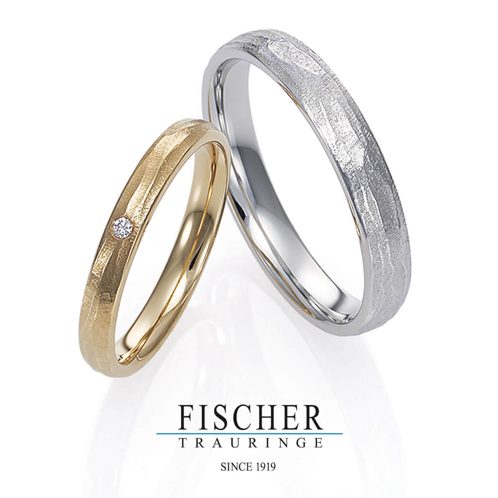 鍛造の結婚指輪・9650349/9750349 | FISCHER【フィッシャー