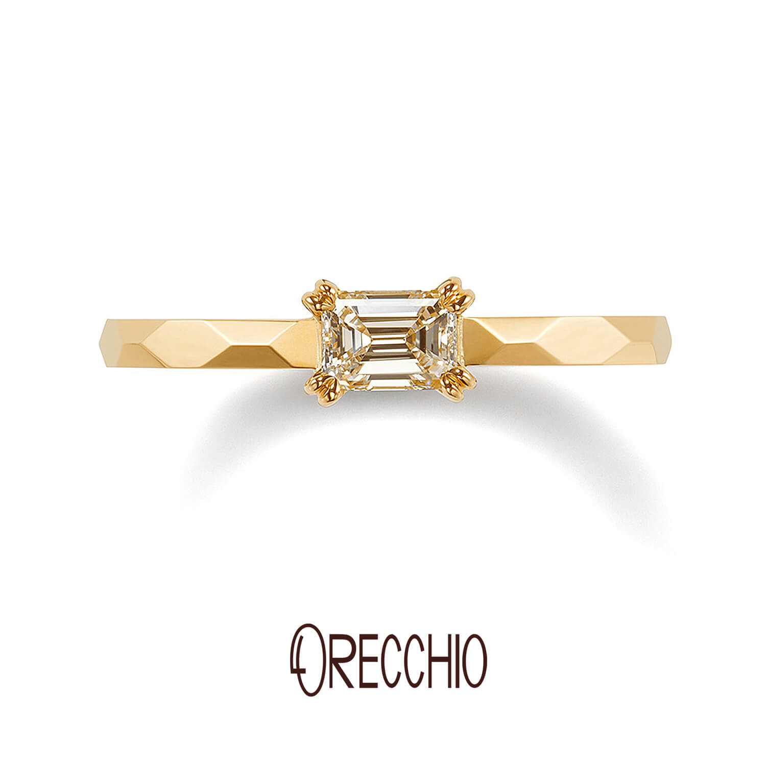 ORECCHIOオレッキオの婚約指輪amanアマンAE-1305
