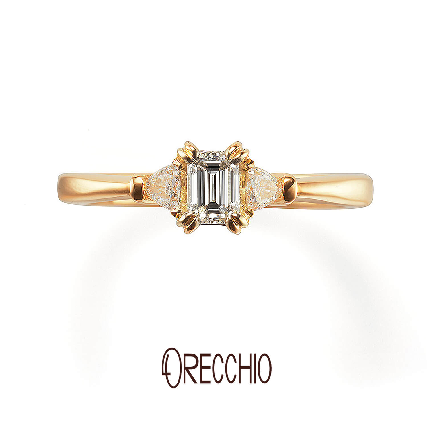 ORECCHIOオレッキオの婚約指輪amanアマンAE-1306