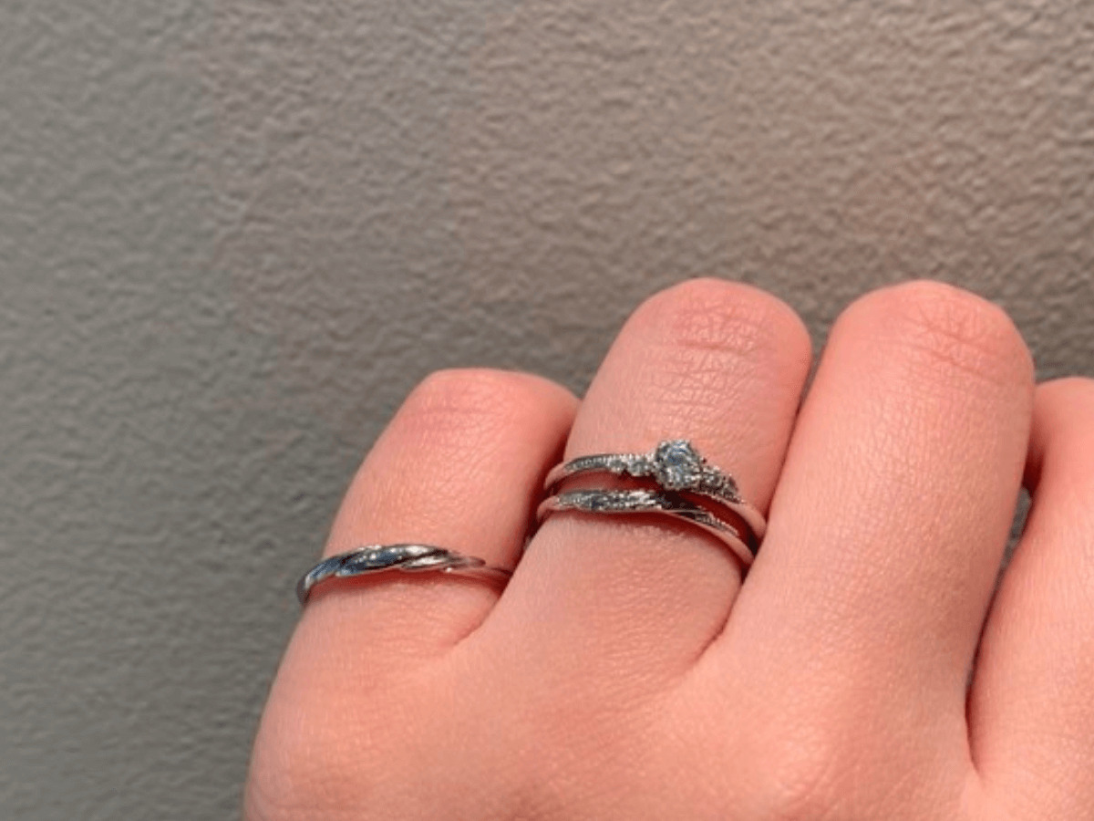 婚約指輪、、結婚指輪