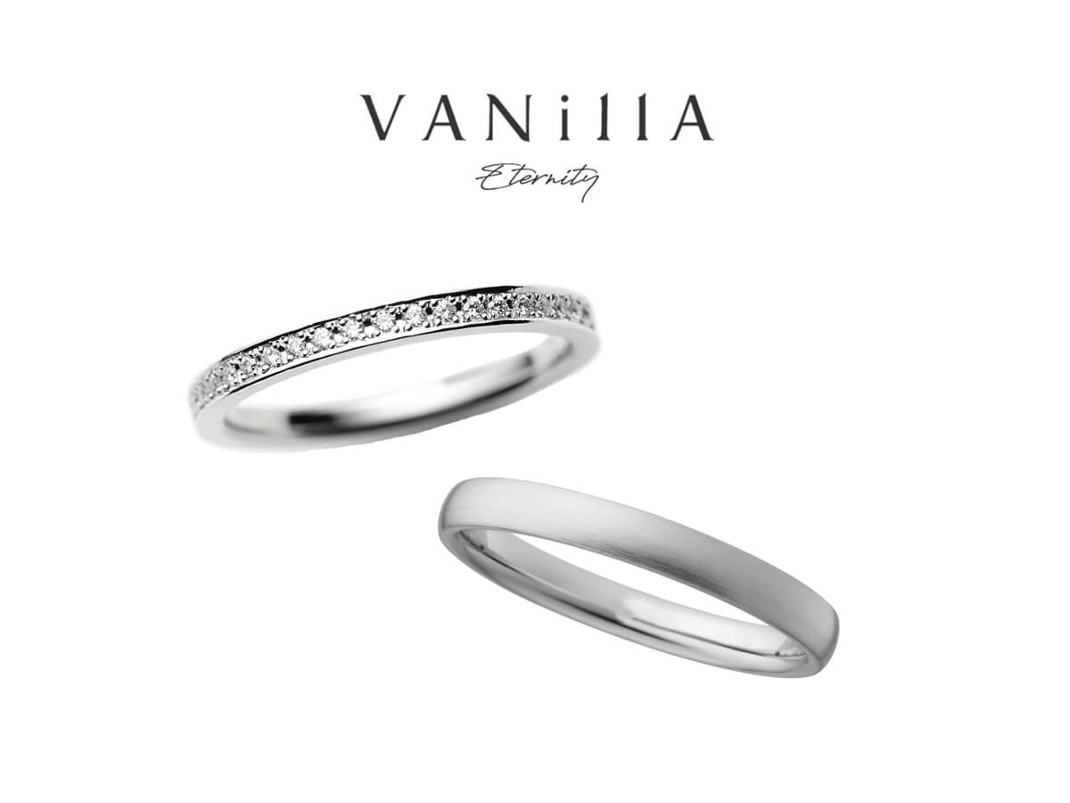 VANillAEternityのヴァニラエタニティの結婚指輪のMarriageringのエタニティリングのEternityring