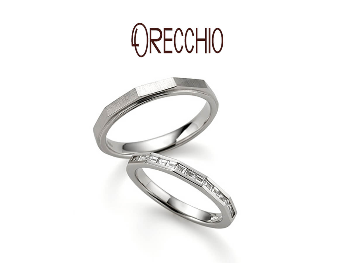 ORECCHIOのオレッキオの結婚指輪のMarriageringのエタニティリングのEternityringのサファリのsafariのFM-2222とFM-2221