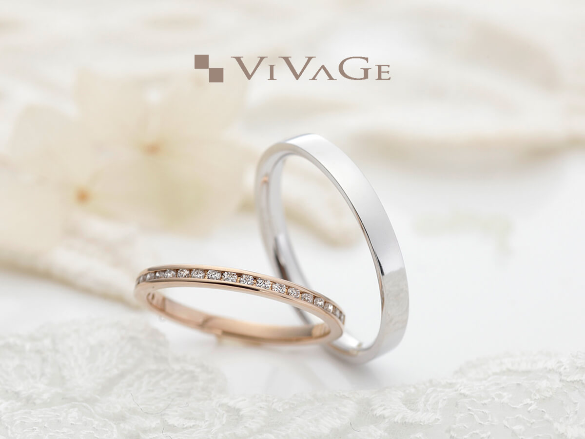 VIVAGEのヴィヴァージュの結婚指輪のMarriageringのエタニティリングのEternityringのメテオールのMeteore