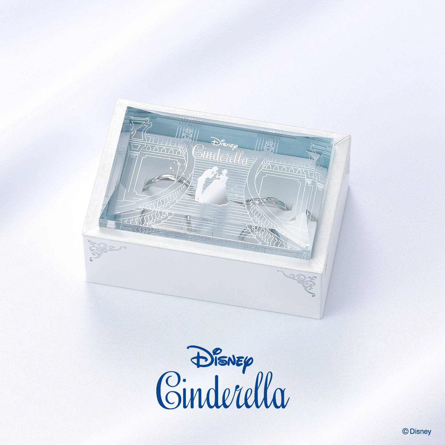DisneyCinderellaディズニーシンデレラの結婚指輪マリッジリングMarriageringのリングケース