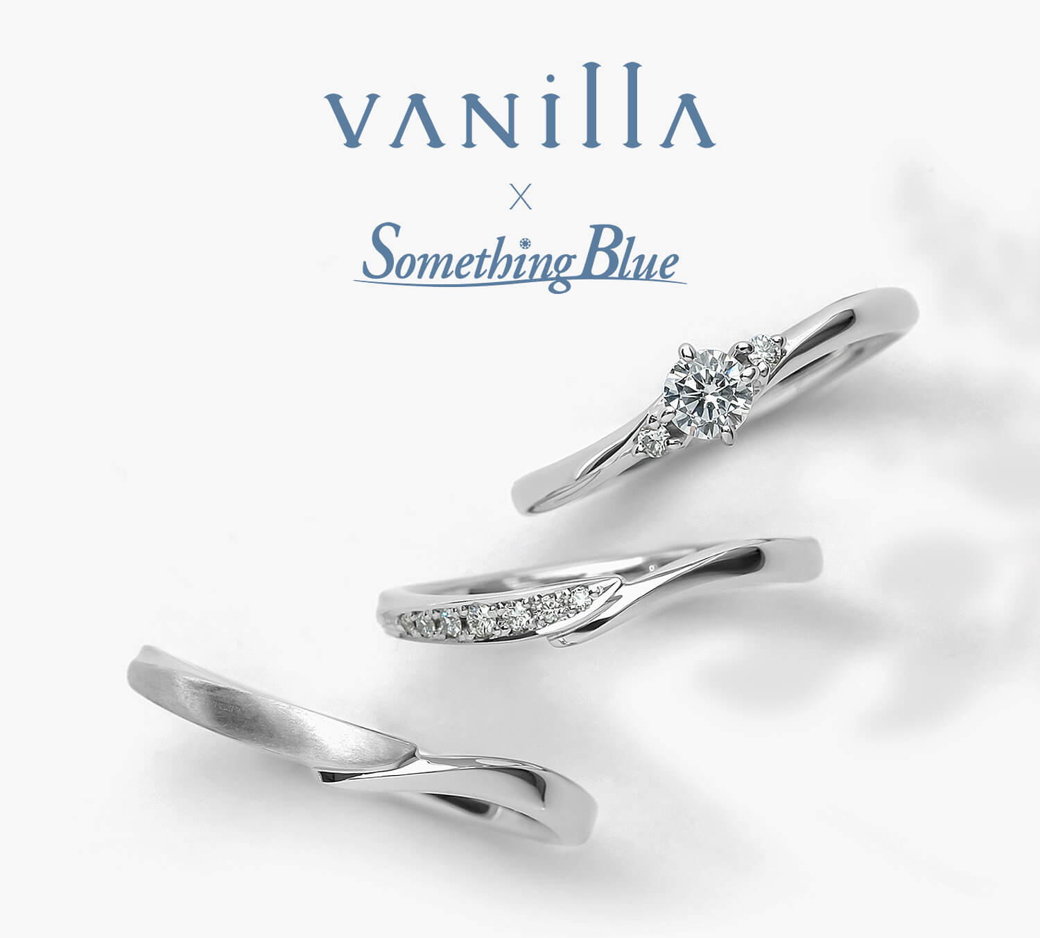 VANillA×SomethingBlueヴァニラ×サムシングブルーの婚約指輪エンゲージリングEngagementringと結婚指輪マリッジリングMarriageringとセットリングSetring