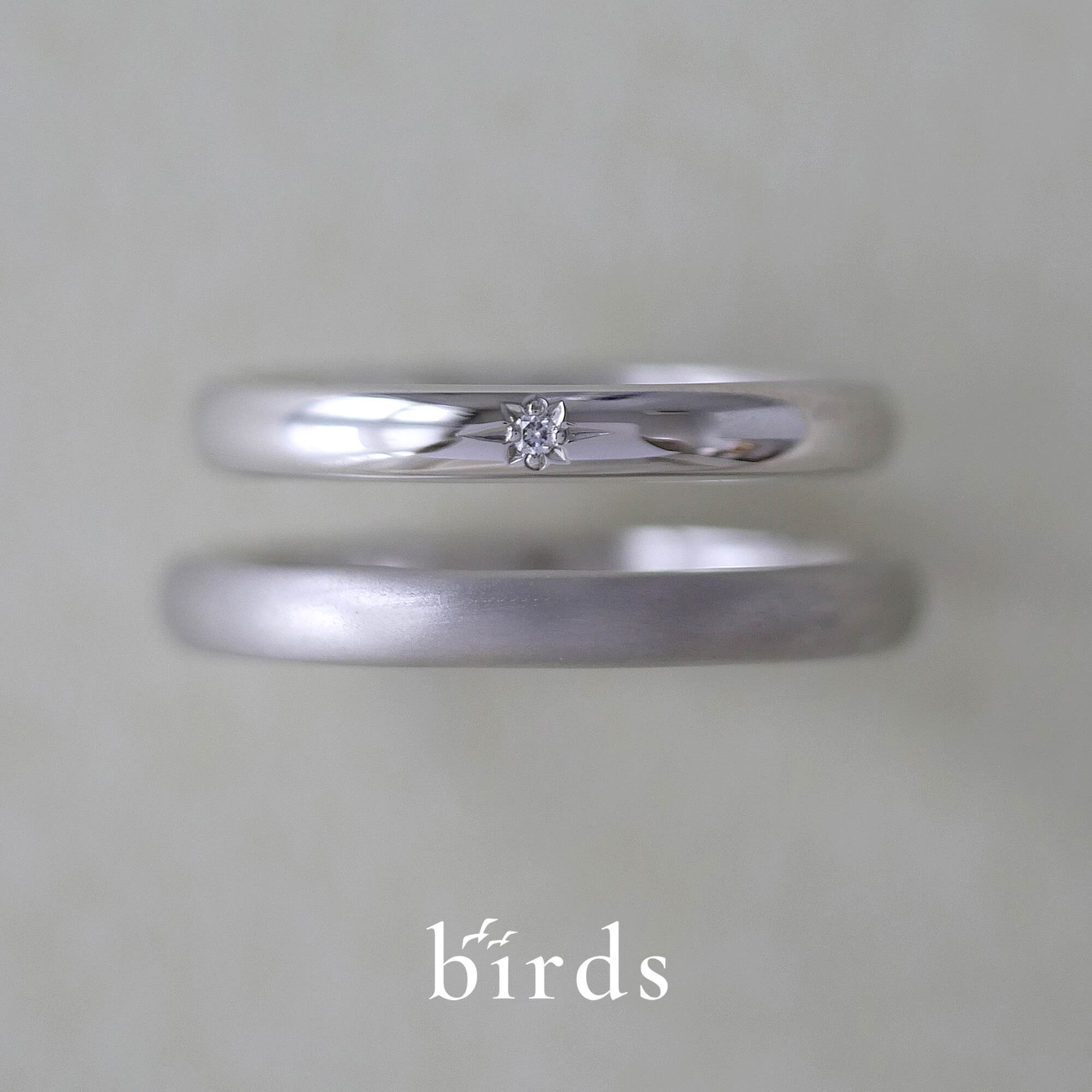 birdsバーズの結婚指輪マリッジリングMarriageringのpolarisポラリス