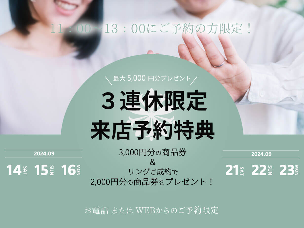 VANillAヴァニラの2024年9月の来店予約特典