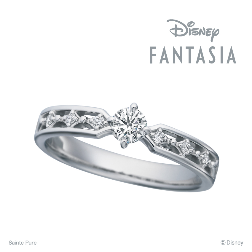 DisneyFANTASIAディズニーファンタジアの婚約指輪エンゲージリングengagementringのWonder Glowワンダーグロウ