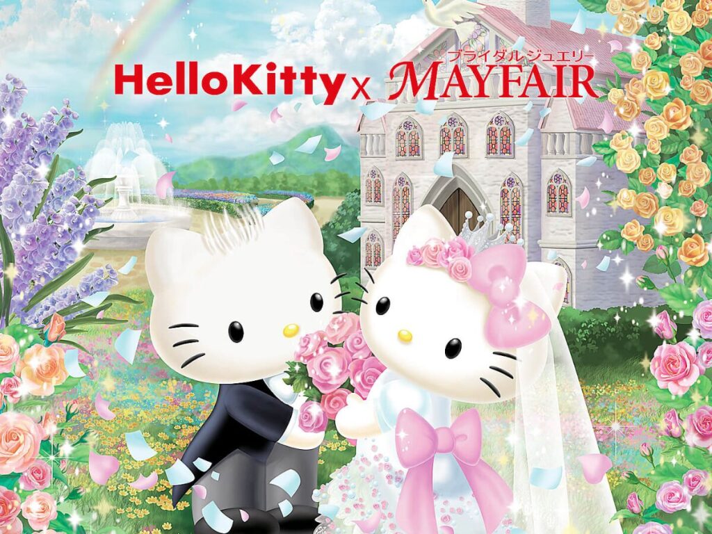 ハローキティ＆ダニエルのロンドンのデートコースが“物語”の婚約指輪